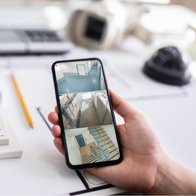 Portland security camera feed on cell phone